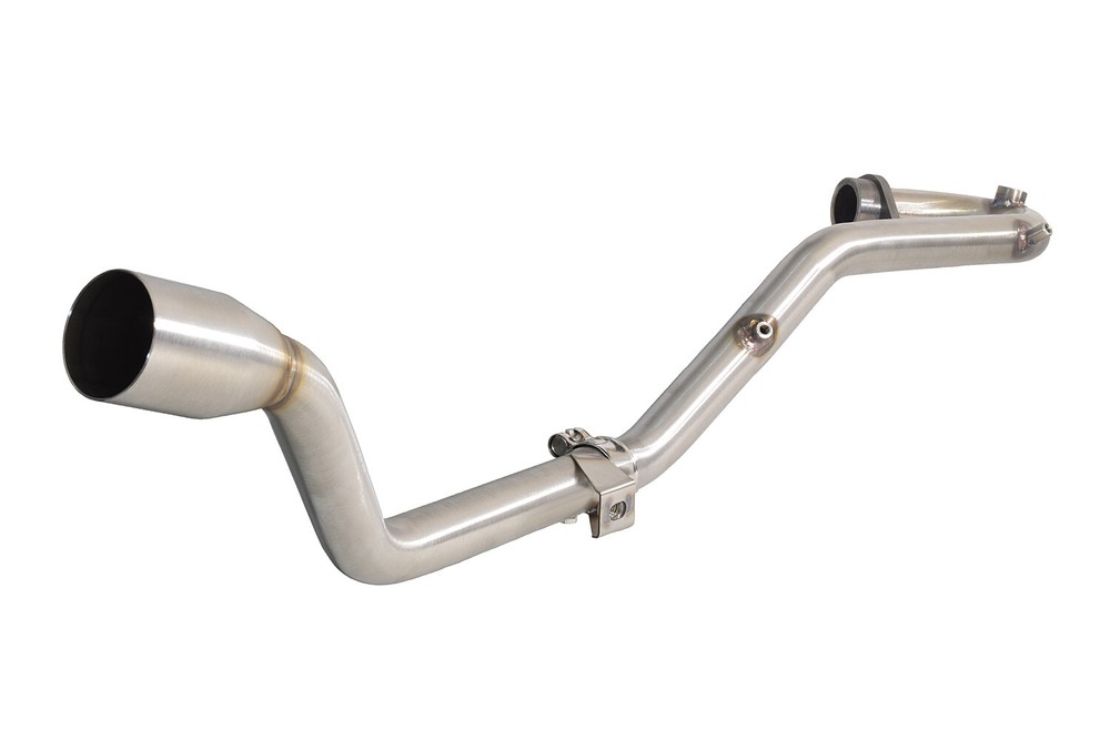 TX 125 Exhaust System Downpipes - No silencer