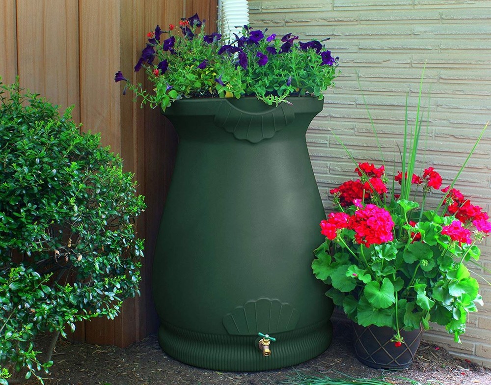 Good Ideas 50-Gallon Rain Wizard Urn, Assorted Colors