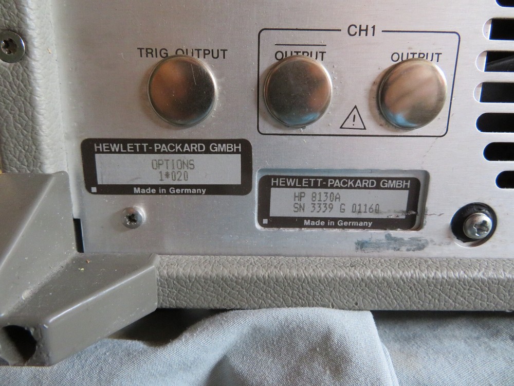 HP 8130A Pulse generator
