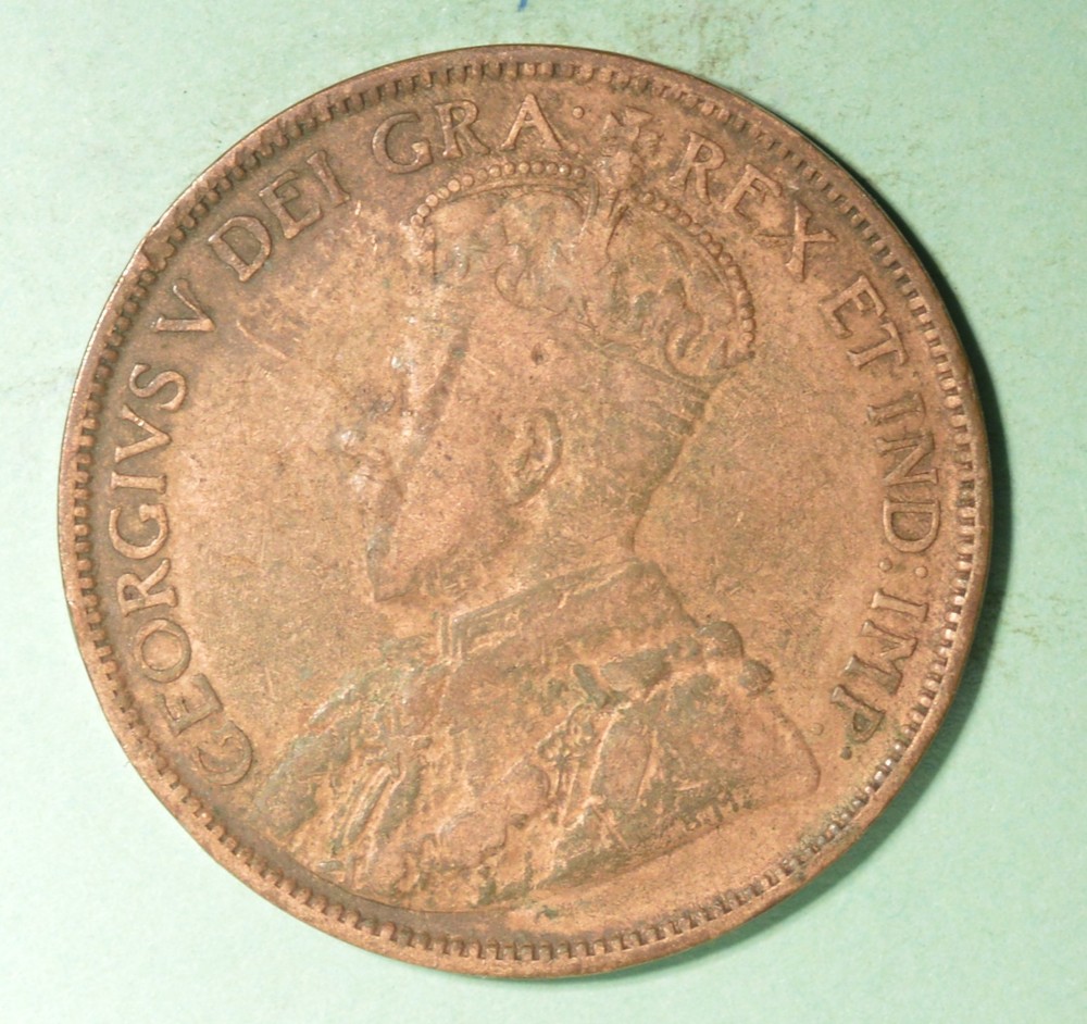 1912 - Canada Large Cent - INV# X-45