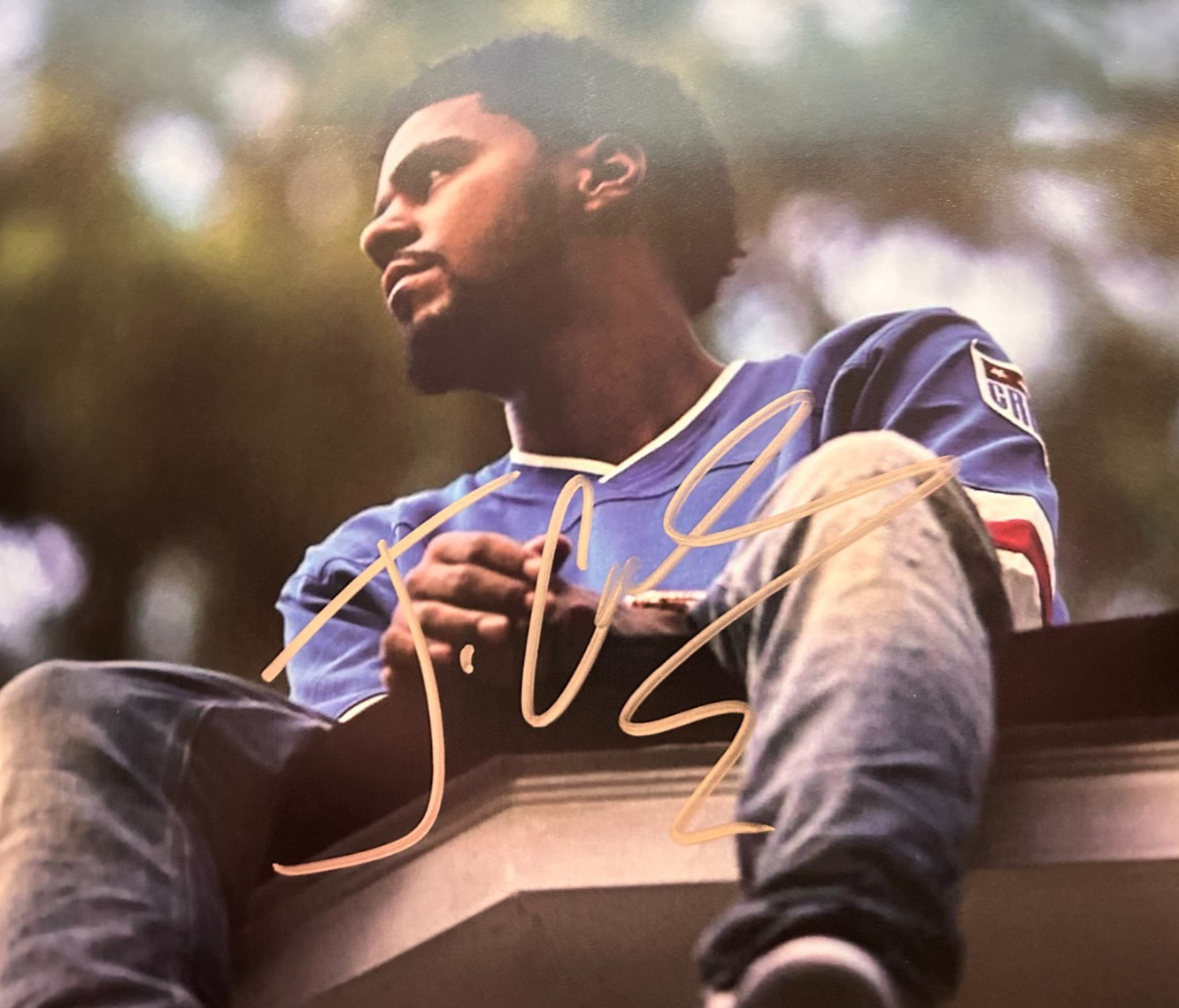 J. COLE  Hand Signed Original 8x10 inch  Authentic Autograph w/COA