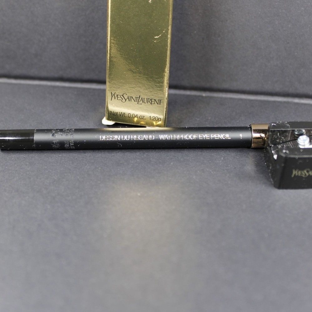 Yves Saint Laurent Black Waterproof Eye Pencil Includes Sharpener