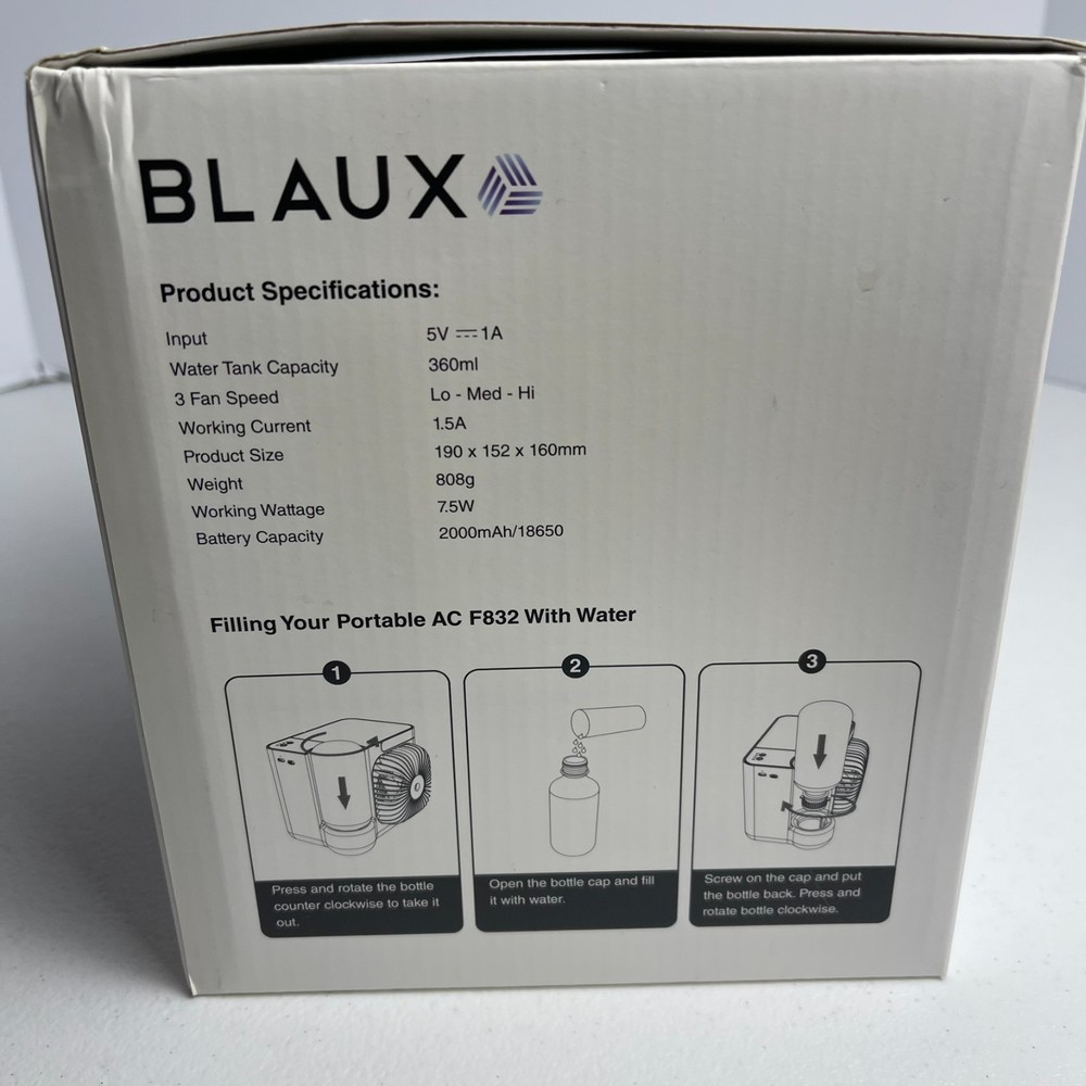 Blaux Portable AC F832