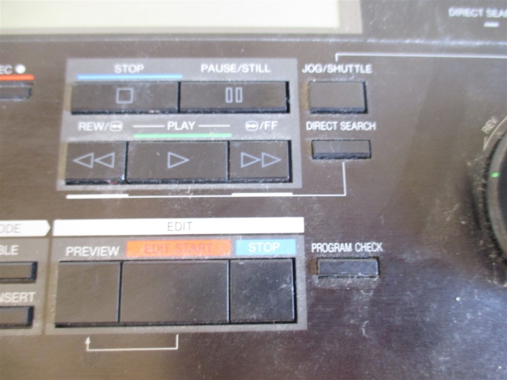 Panasonic AG-A95 Video Editing Controller Jog Dial Shuttle Matsushita