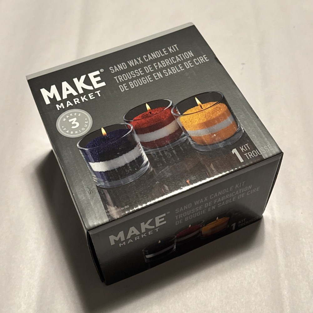 Make Market Sand Wax Candle Kit