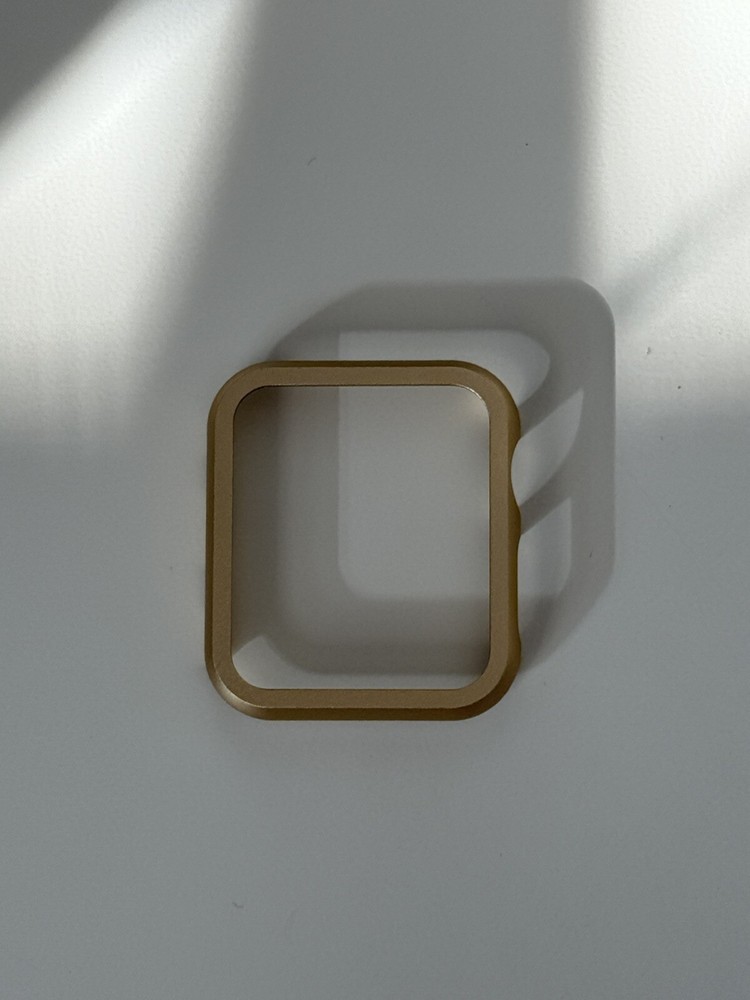 Gold Apple Watch 38mm Bumper Screen Protector (Matte)