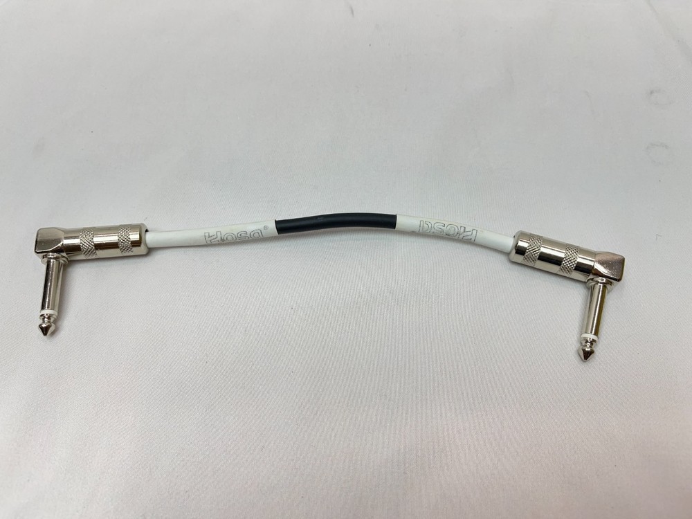 Hosa Right Angle Standard Guitar Patch Cable - 6 inch