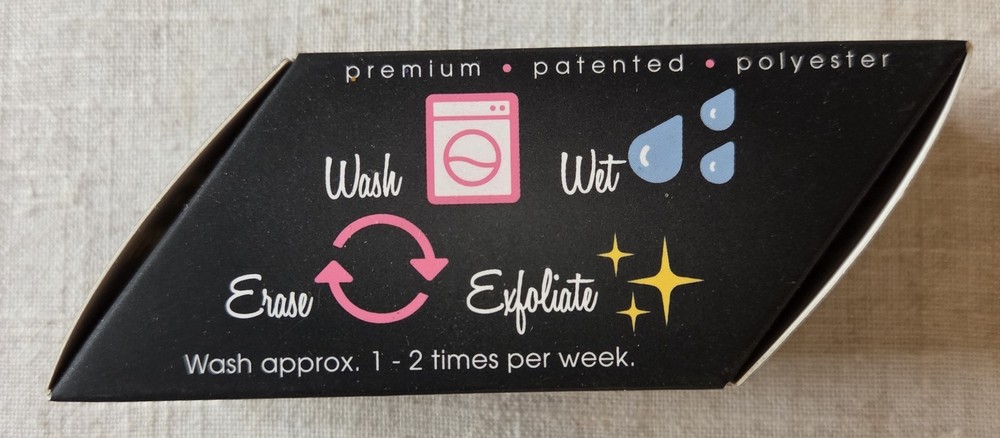 Original MakeUp Eraser Mini Chic Black Reusable Makeup Remover Cloth