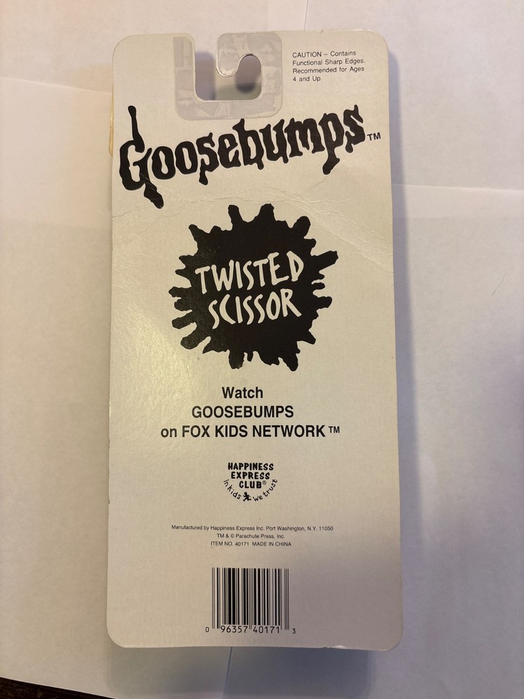 Happiness Express Goosebumps Scissors