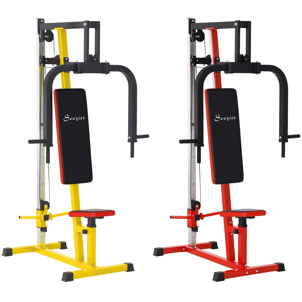Soozier Chest Fly and Press Machine for Upper Body Training