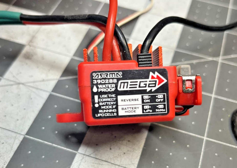 Arrma Mega 390288 Waterproof Brushed ESC (Tested)