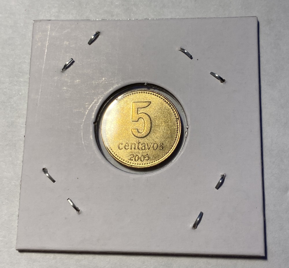 2005 Argentina 5 Centavos Coin B4