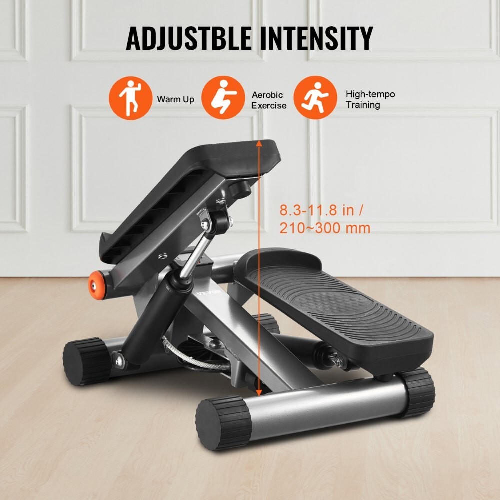 Mini Stepper with Resistance Bands