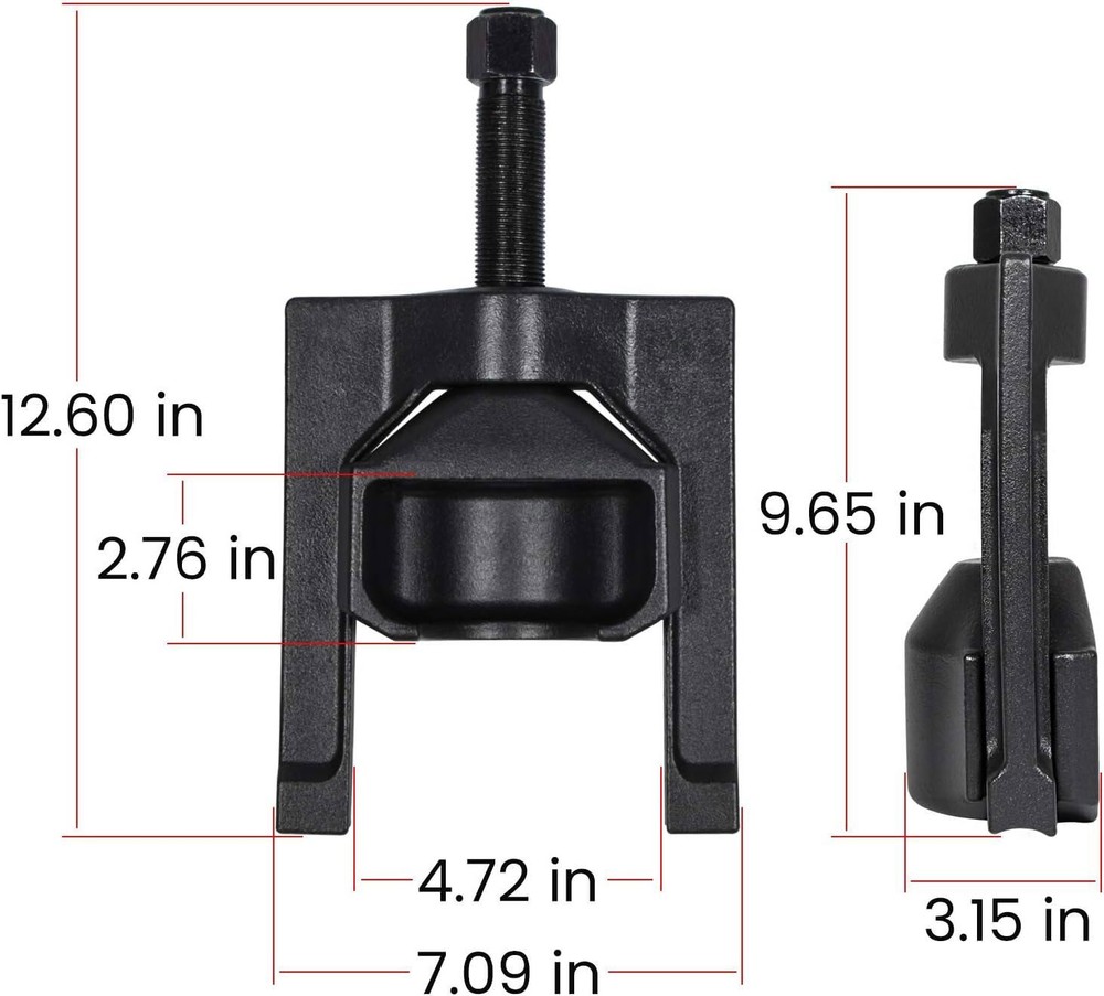 10102 Universal U Joint Puller Removal Tool for Class 7/8 Truck Spicer Meritor