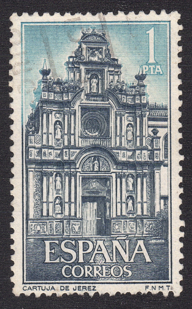 1966 Spain SC#  1388 - Portal - Used