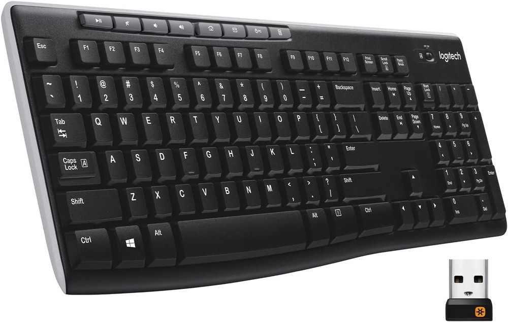 Logitech K270 Wireless Keyboard USB RF 920-003051