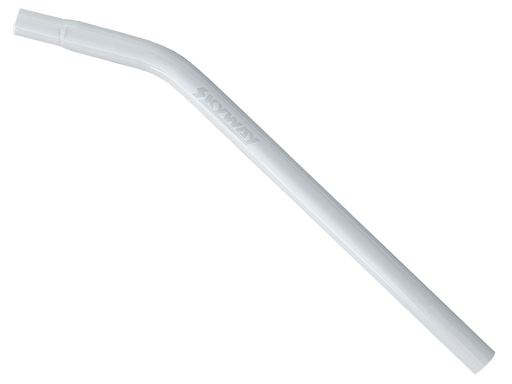 SKYWAY Chromoly Laser Etched Layback 25.4 White