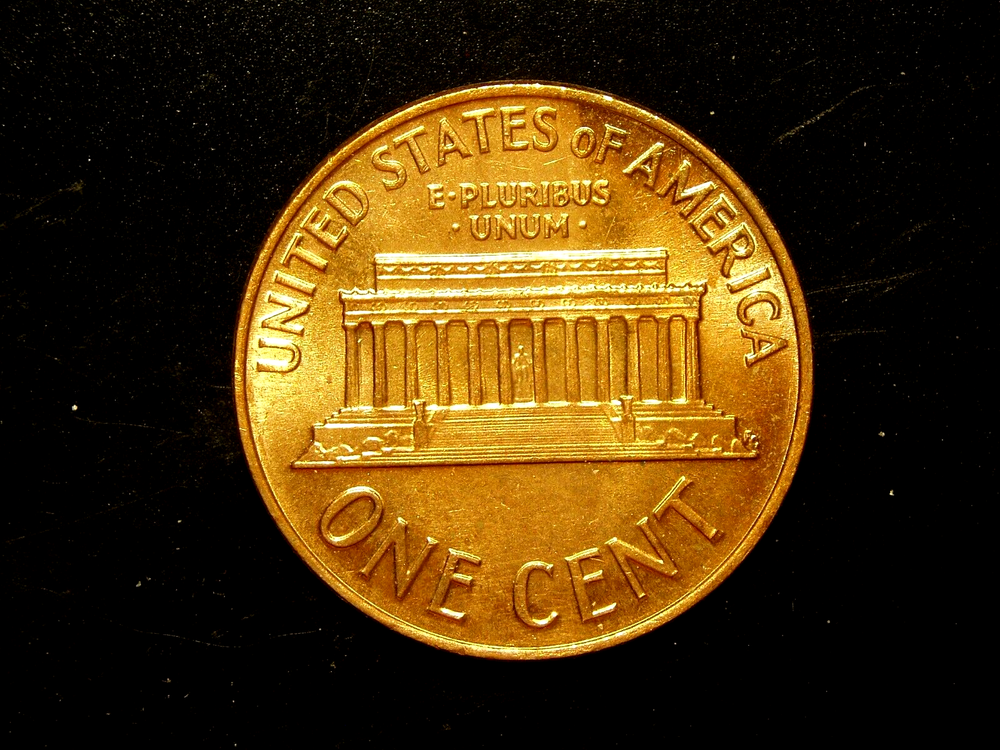 1968-D UNC LINCOLN MEMORIAL CENT #1