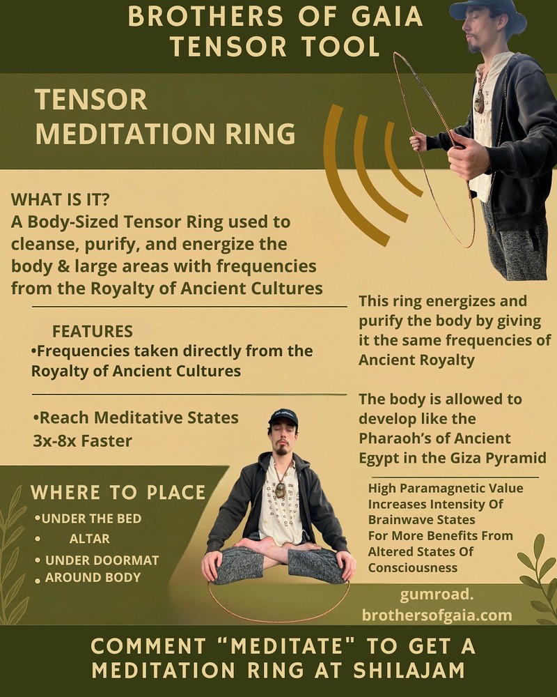 Tensor Meditation Ring 32” Diameter