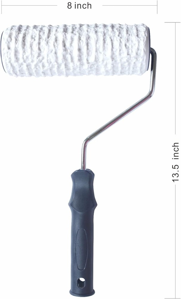 8'' Patterned Paint Roller for Wall Decoration Classic Brick Embossing 2201TS