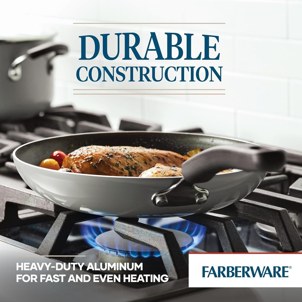 Farberware Cookstart 15-piece DiamondMax Nonstick Cookware Set