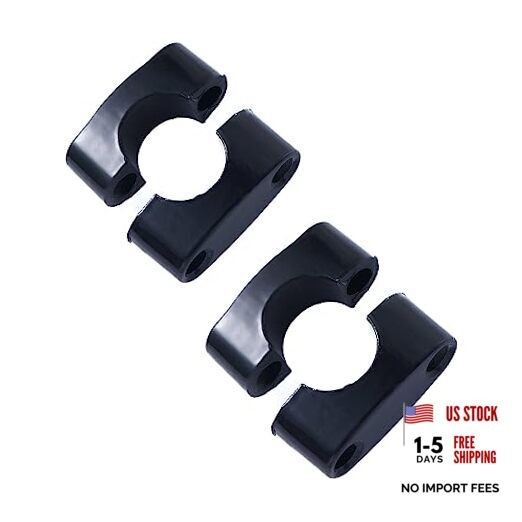 Handlebar Mount Clamps, Motorcycle Handlebar Risers Mount Clamp Aluminum