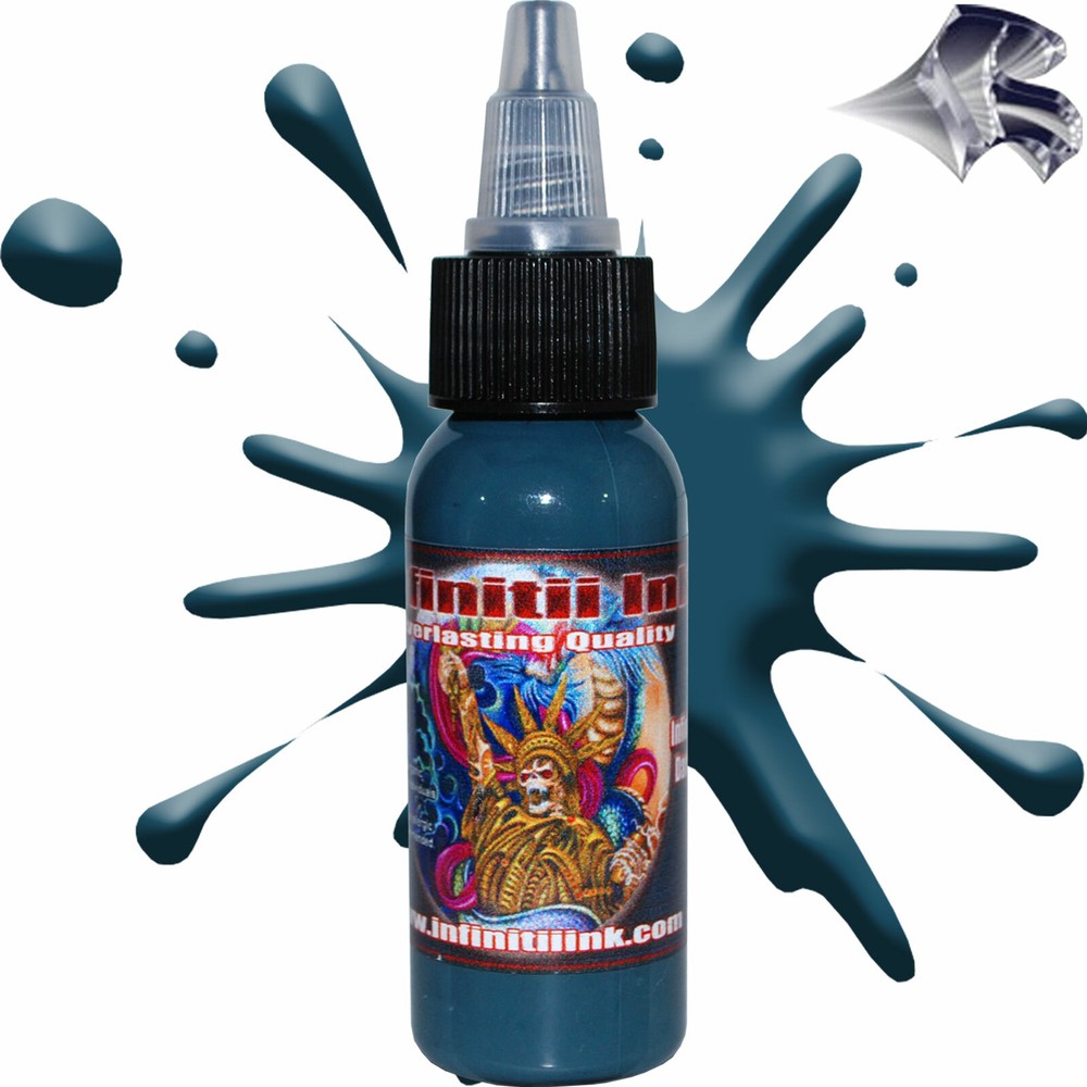 Infinitii Dark Clay Tattoo Ink 1oz