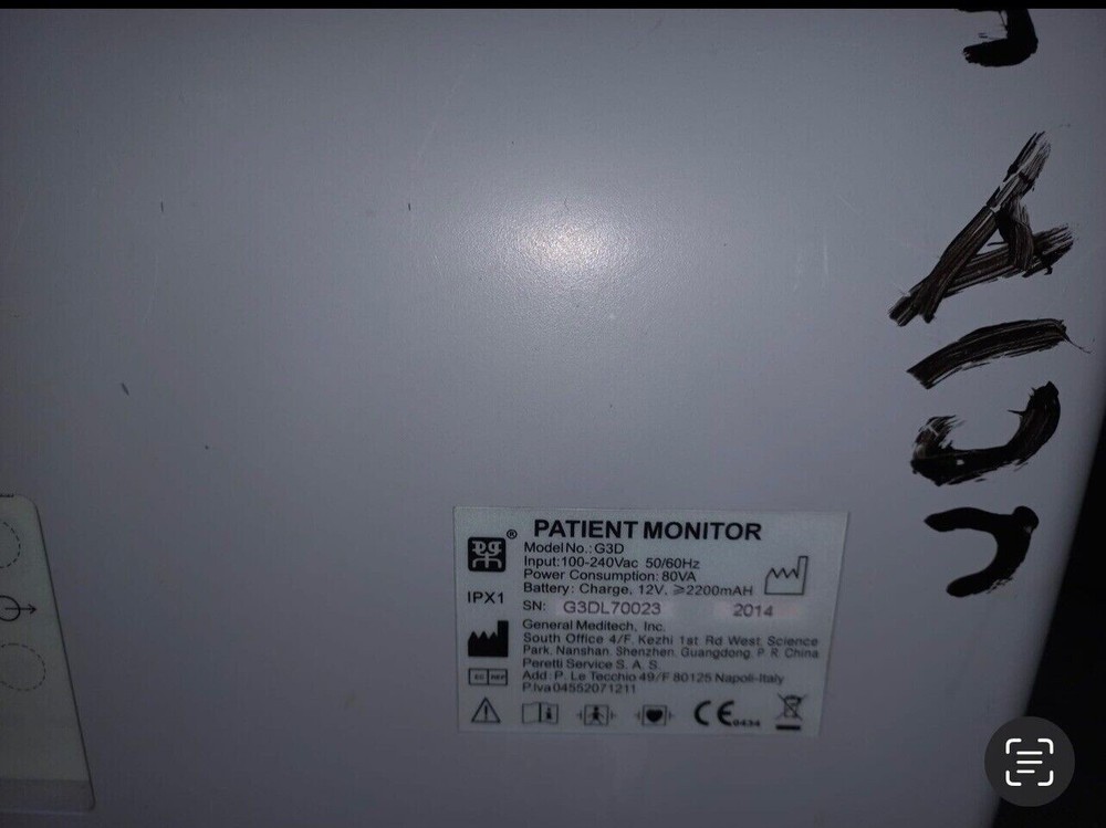 Meditech model G3’s Compatible Spo2 and Adapter - Special Order