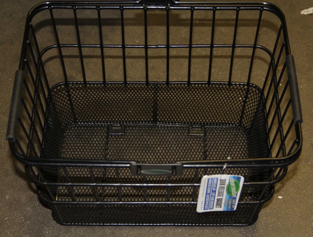 Clean Motion Quik Release Basket Black