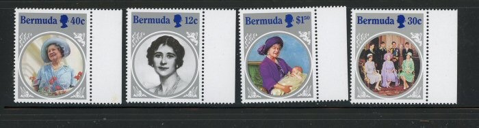 Bermuda #469-72 MNH