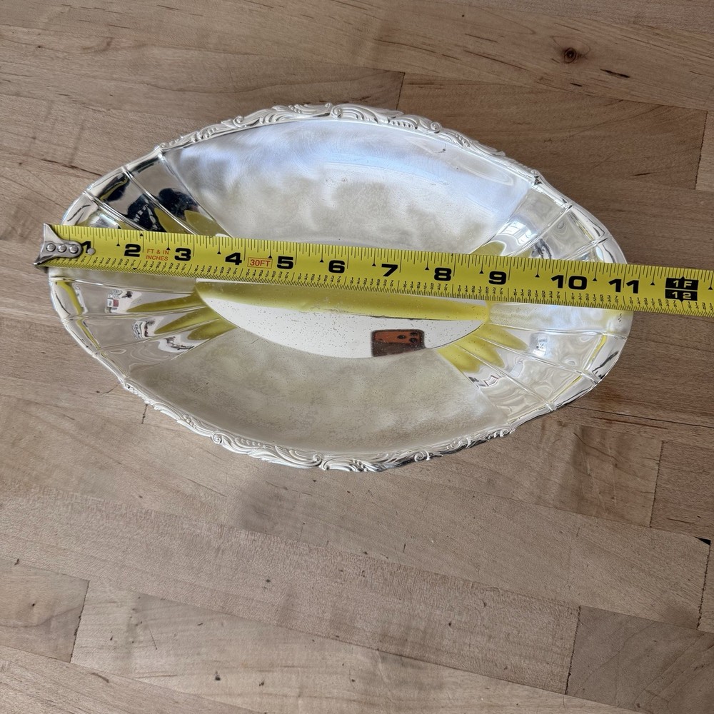 Vintage WMF Ikora Silver Plated Serving Dish