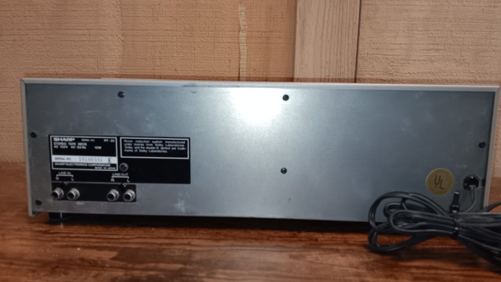 Vintage SHARP Cassette Deck RT-30