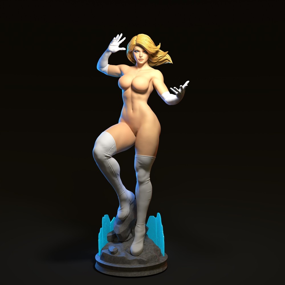 Sue Storm Statue 3D Print Unpainted/Unassembled