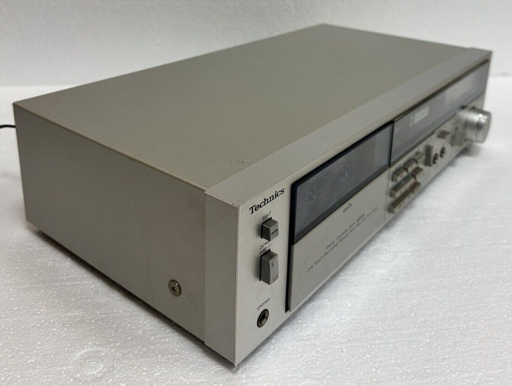 Technics RS-M216 Cassette Tape Deck Tested & Working!