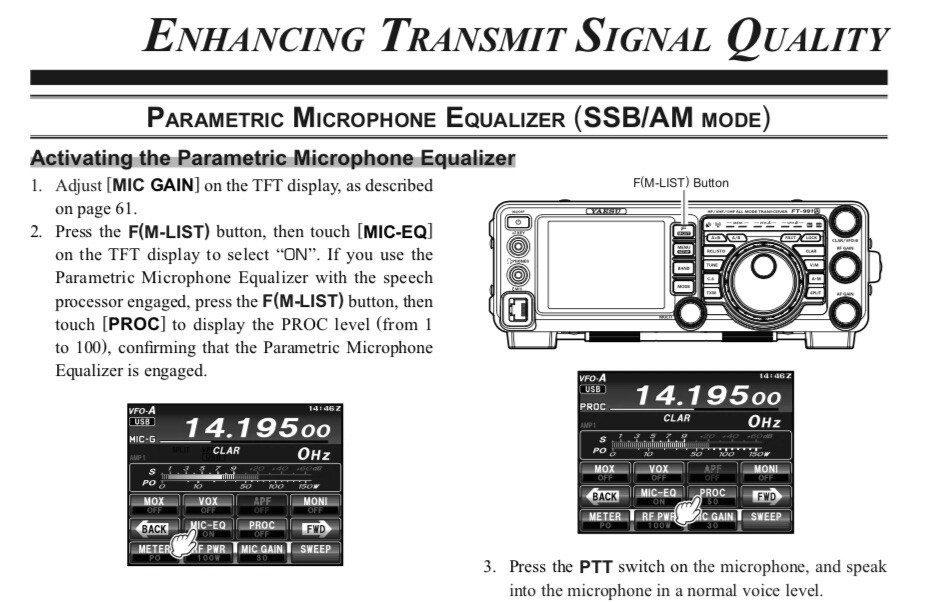 Yaesu FT-991A Transceiver OWNER'S MANUAL and REFERENCE MANUAL