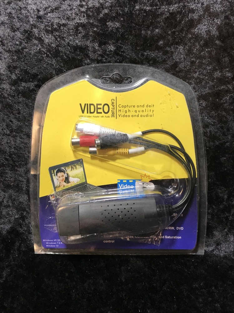 USB Analog Video Capture Device Audio & Video With Software Disk