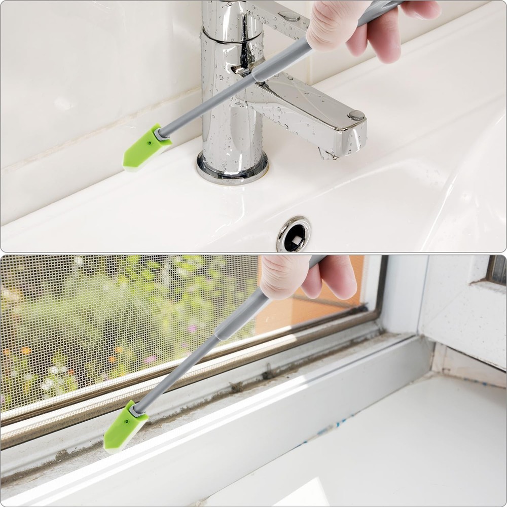 QWORK Caulking Tool Kit, Silicone Finishing Tools with 9 Interchangeable...