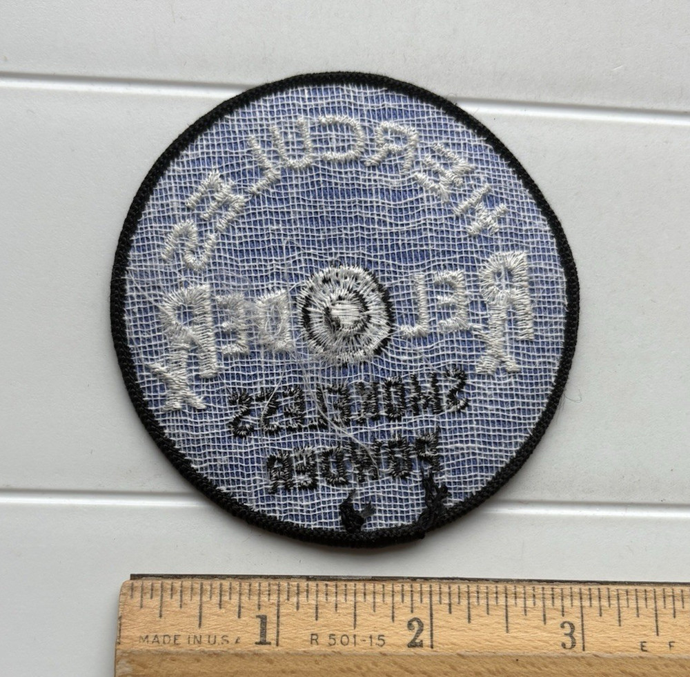 Hercules Reloder Reloader Smokeless Powder Round Embroidered Sew-on Patch Badge