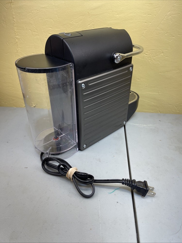 Nespresso Pixie C61 Espresso/Coffee Maker/Machine Black Cleaned/Tested