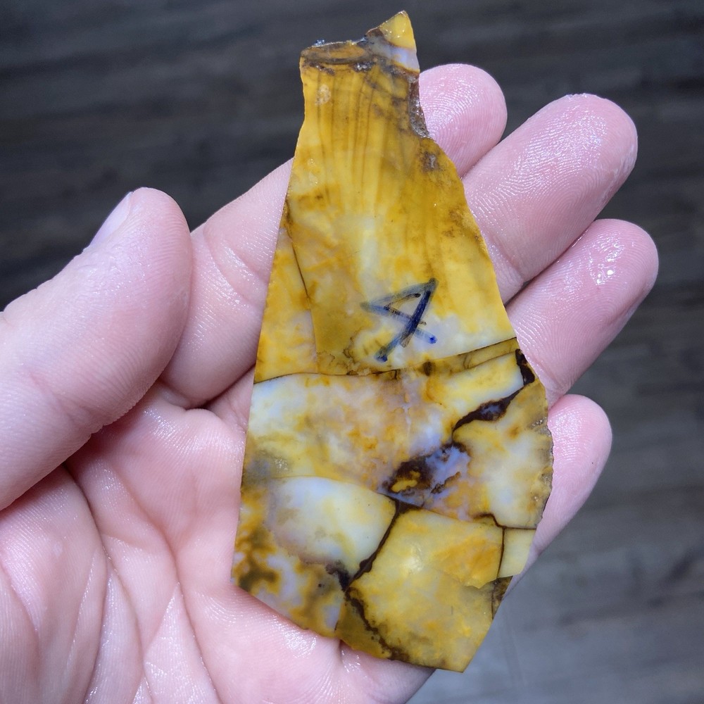 Stunning Maligano Jasper Thin Slab Rough