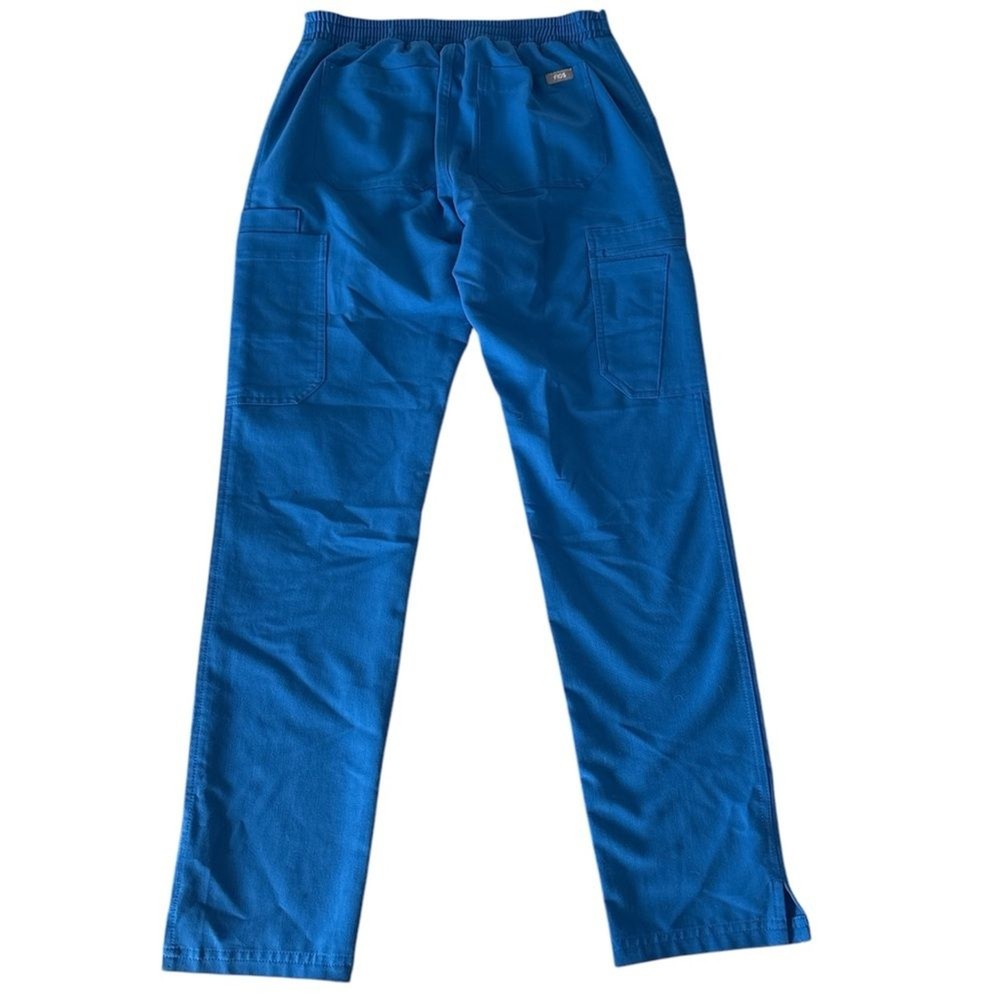 Figs Scrub Set BLUE Pants XS Top S Multiple Pockets