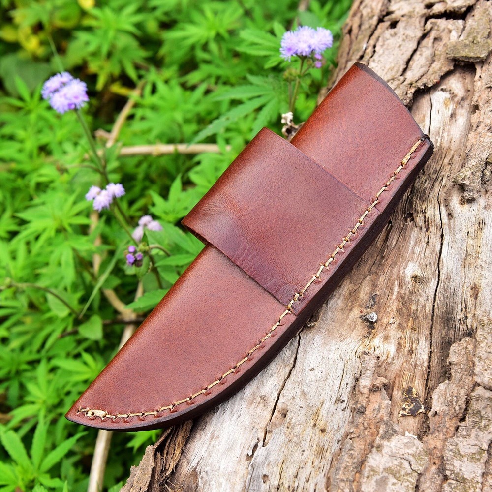 Leather Knife sheath Vertical X351