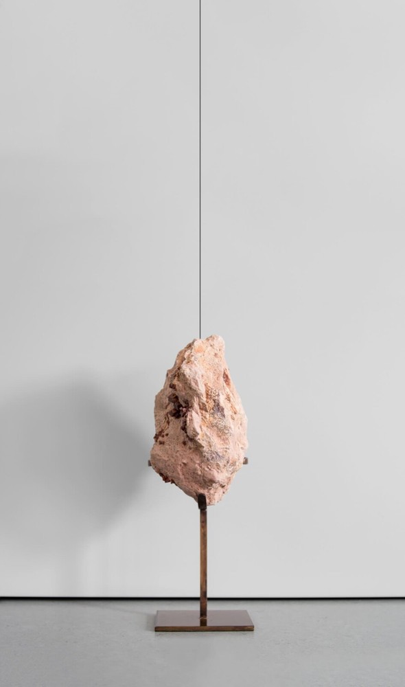 Vanadinite Mineral - Crystal On Bronze, 255mm