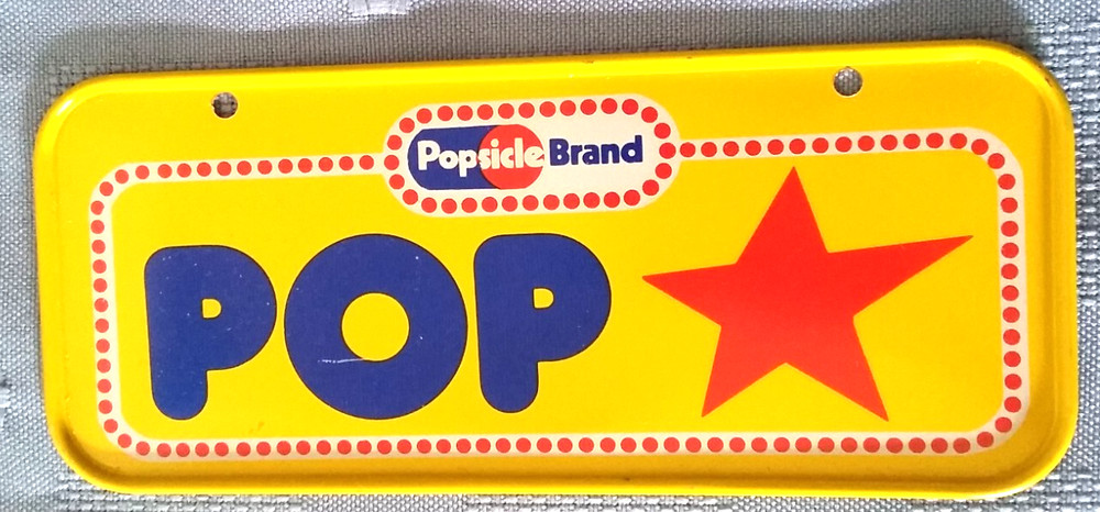 MCM Popsicle Brand advertizing Bicycle tin