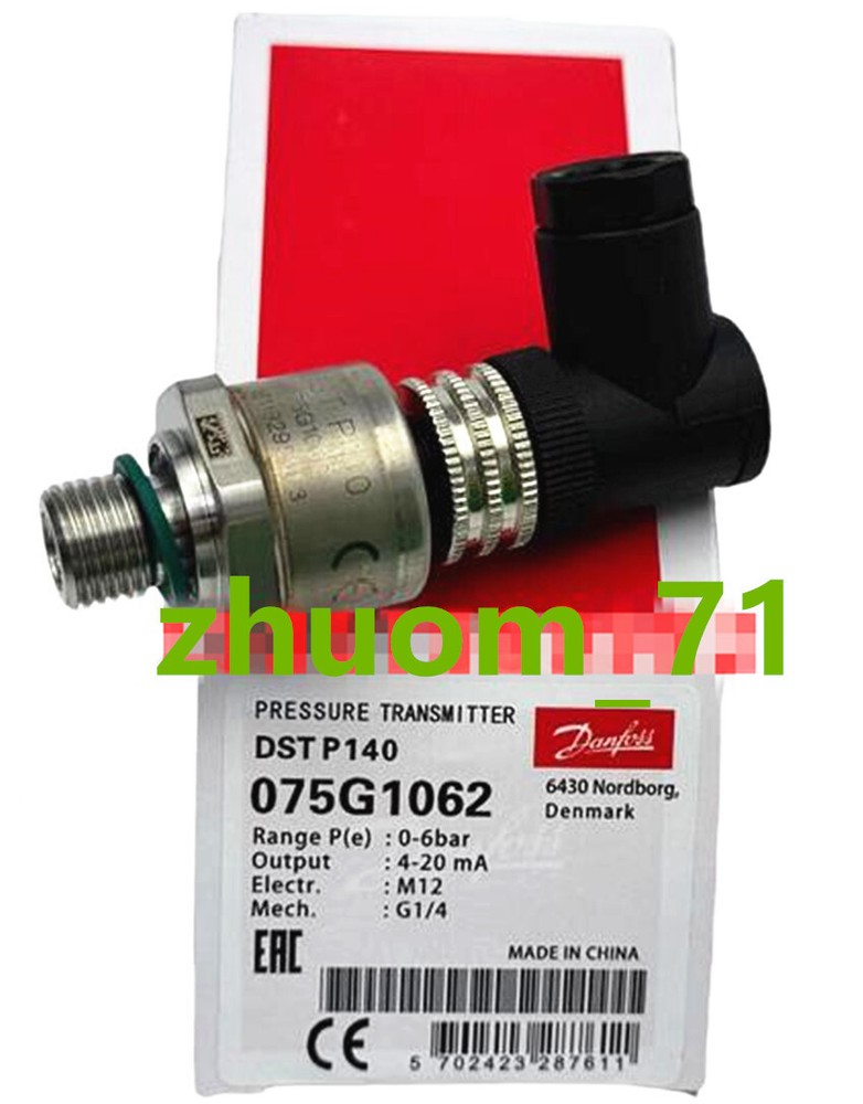 1PC Danfoss DSTP140 pressure transmitter 075G1062