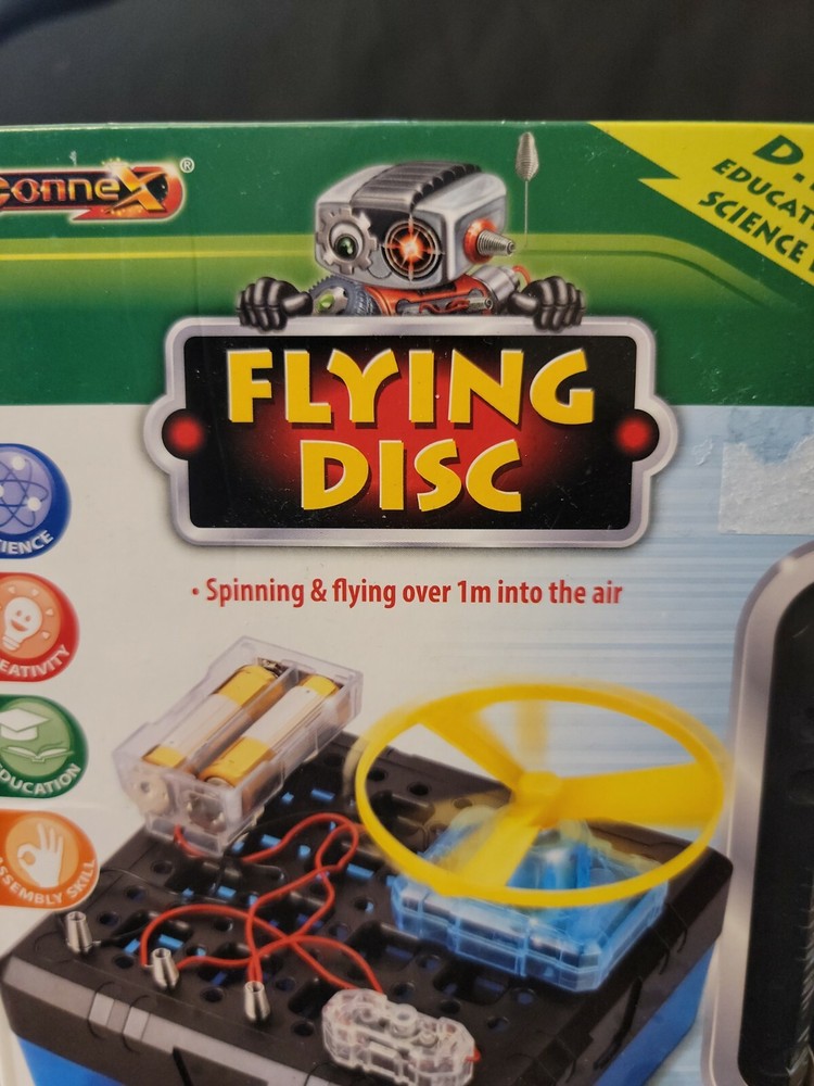 Connex Flying Disc Do It Yourself Educational Science Creativity Learning Toy