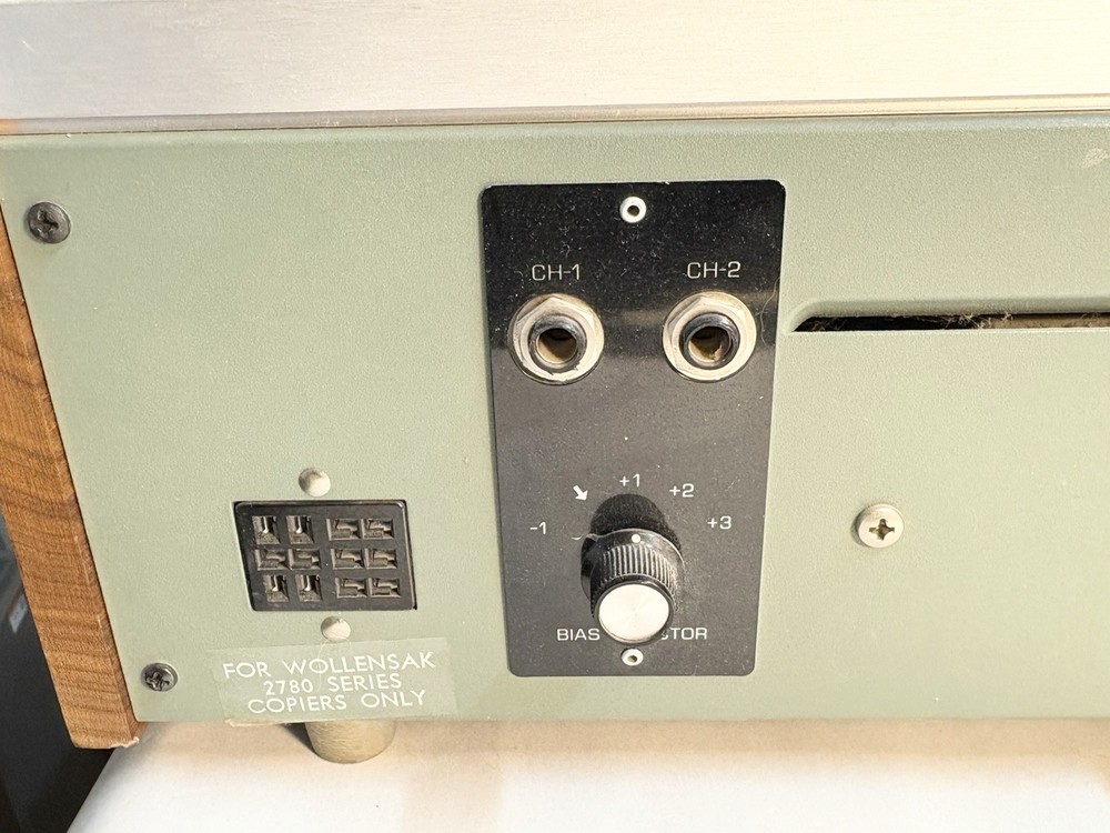 Wollensak Tape Duplicator 3M Model 2770AV Cassette Partially Function Needs Work