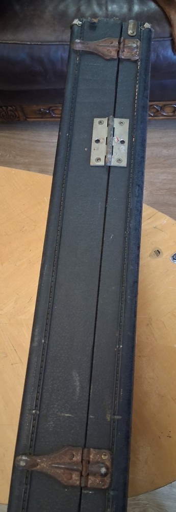 1972 Gibson SG Case Black/Orange Rare
