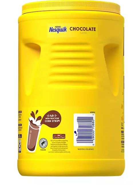 Nesquik Chocolate Powder Drink Mix 44.9 oz.