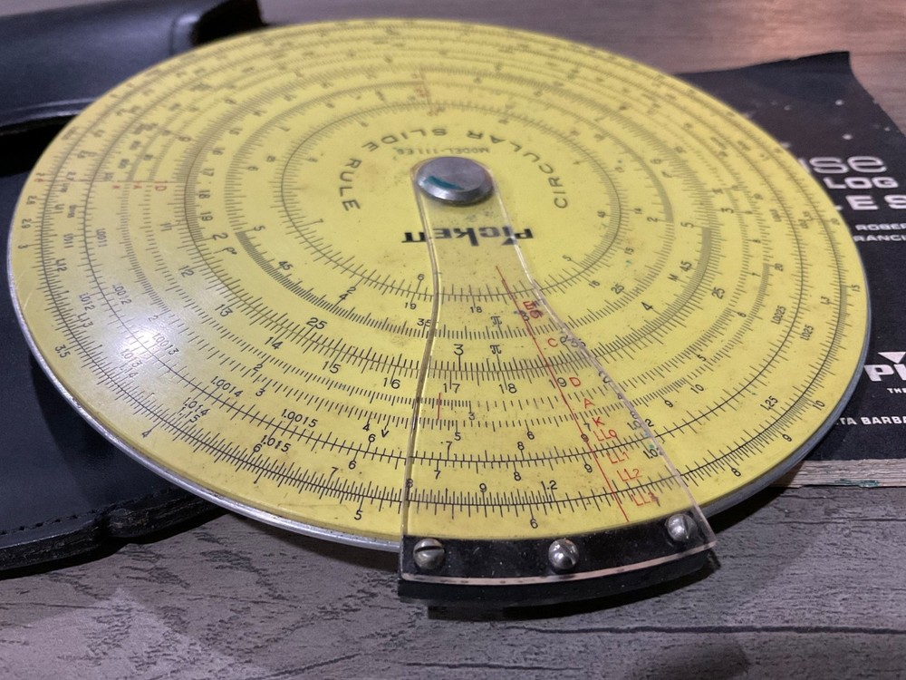Pickett Circular Slide Rule 111ES